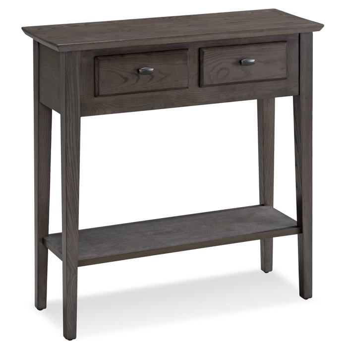Charlton Home® Solid + Manufactured Wood Hall Console Table & Reviews